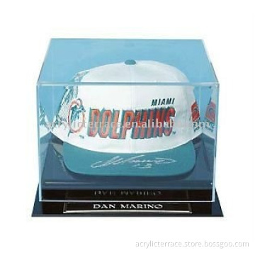 Clear Acrylic Sports Hat Display Case